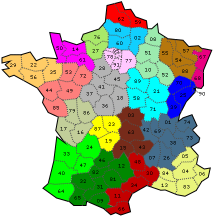 Nos gardes meubles par départements